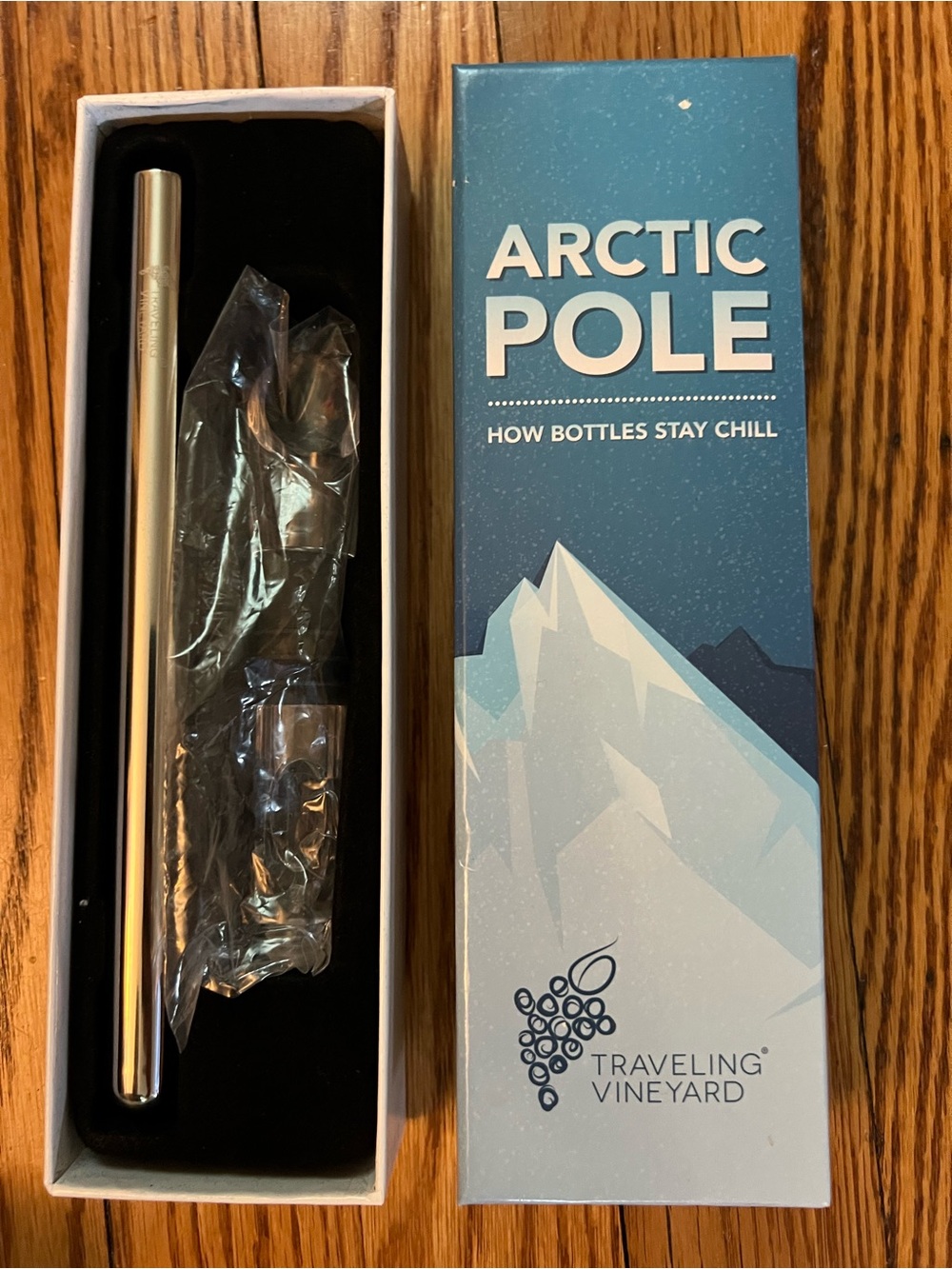Stainless Steel Wine Chiller Rod - Silver